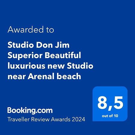 Studio Don Jim Superior Beautiful Luxurious New Studio Near Arenal Beach Xabia Bagian luar foto